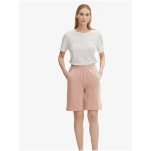 Old Pink Women's Tracksuit Shorts Tom Tailor - Women