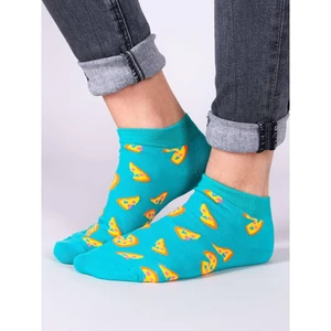 Yoclub Unisex's Ankle Funny Cotton Socks Patterns Colours SKS-0086U-B300