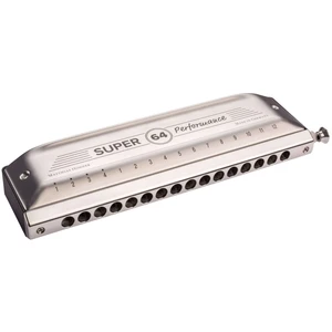 Hohner M758501 Super 64 Armónica cromática