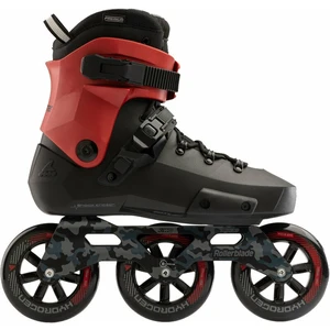 Rollerblade Twister 110 Patine în linie Negru/Roșu 43