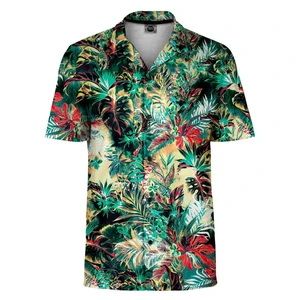 Camicia da uomo  Mr. GUGU & Miss GO Tropical Jungle