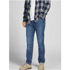 Blue Slim Fit Jeans Jack & Jones Mike - Mens