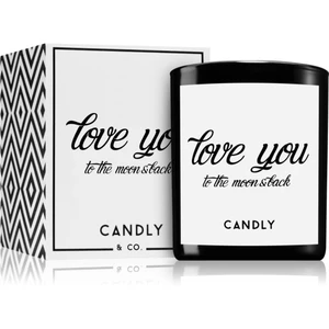 Candly & Co. Love you to the moon and back vonná sviečka 250 g