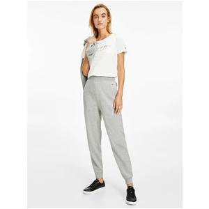 Light Grey Tommy Hilfiger Women's Sweatpants - Women