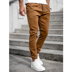 Pantaloni joggers camel Bolf 707