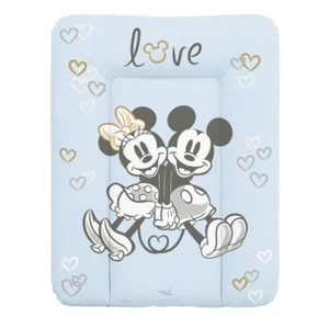 CEBA Podložka prebaľovacia mäkká na komodu (50x70) Disney Minnie & Mickey Blue