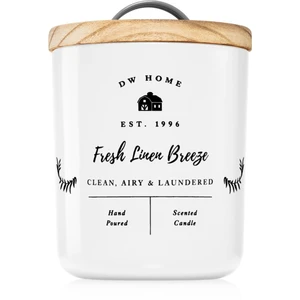 DW Home Farmhouse Fresh Linen Breeze vonná sviečka 264 g