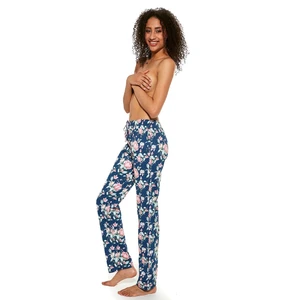 Women's pyjama pants Cornette 690/29 665701 S-2XL navy blue