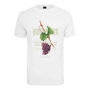 Bordeaux T-shirt white