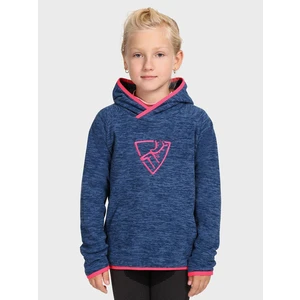 Children's fleece hoodie Kilpi FLOND-JG Dark blue