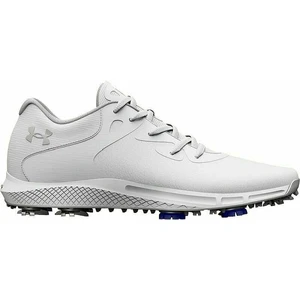 Under Armour s UA Charged Breathe 2 White/Metallic Silver 37,5 Pantofi de golf pentru femei