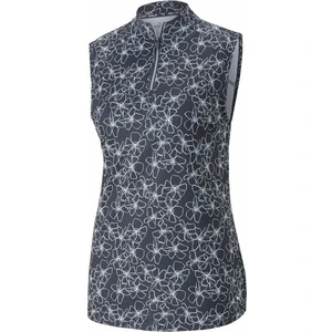 Puma Womens Cloudspun Island Flower Sleeveless Navy Blazer L Polo košeľa