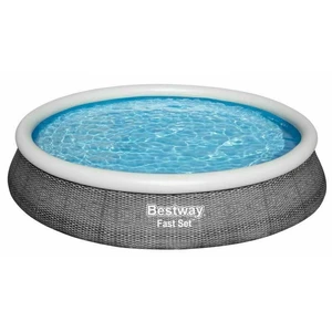 Bestway Fast Set Rattan Piscine gonflable