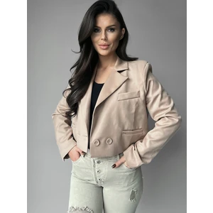 Jacket beige By la la cxp1200.beige