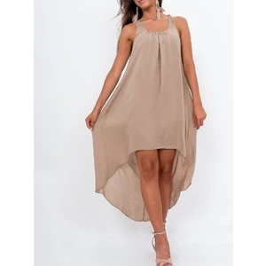 Beige dress Och Bella wjok0270. R59