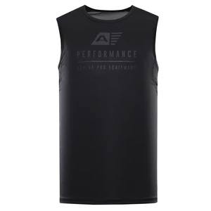 Men's quick-drying tank top ALPINE PRO MIXED black