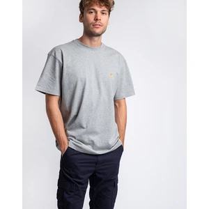 Carhartt WIP S/S Chase T-Shirt Grey Heather/Gold L