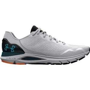 Under Armour Men's UA HOVR Sonic 6 Running Shoes White/Black/Blue Surf 45,5