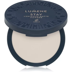 Lumene Stay Luminous zmatňujúci púder odtieň 0 Translucent 10 g