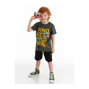 Denokids Dino Explorer Boys Shorts Set