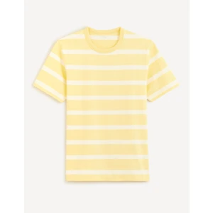 Celio Striped T-shirt Beboxar - Men