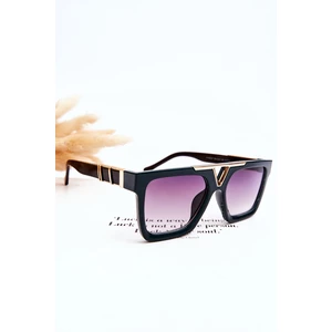 Women's Sunglasses V130037 Black and Green
