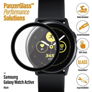 Temperált védőüveg PanzerGlass Samsung Galaxy Watch Active, fekete