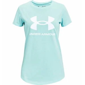 Dívčí triko Under Armour Live Sportstyle Graphic SS  Breeze  YM