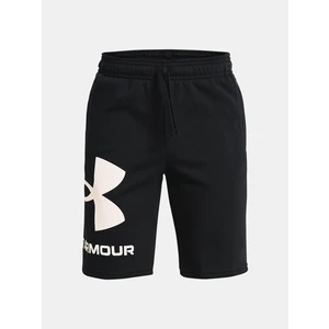 Under Armour Kraťasy UA RIVAL FLEECE LOGO SHORTS-BLK