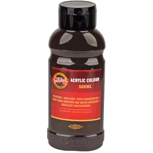 KOH-I-NOOR Farba akrylowa 500 ml 610 Dark Brown