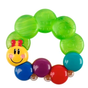 BABY EINSTEIN Kousátko plněné vodou Teether-pillar™ modrá 3m+