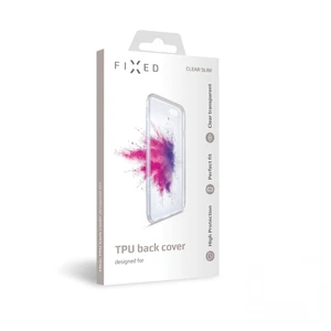 TPU gélové puzdro Fixed pre Realme 7i, transparentné