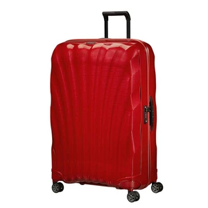 Samsonite Skořepinový cestovní kufr C-lite Spinner 123 l - červená