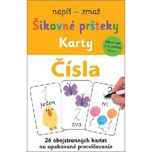 Šikovné pršteky Čísla -- karty [Netradiční karty]