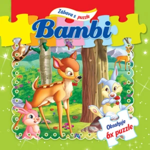 Bambi Zábava s puzzle -- Obsahuje 6x puzzle