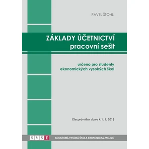 Základy účetnictví 2018 - pracovní sešit