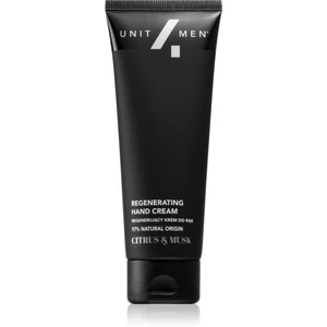 Unit4Men Regenerating hand cream regenerační krém na ruce Citrus and Musk 75 ml