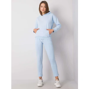 RUE PARIS Light blue casual set