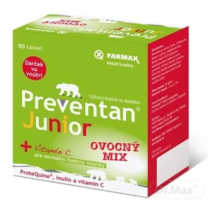 FARMAX Preventan Junior + vitamín C