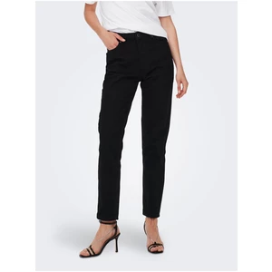 Black Mom Fit Jeans ONLY Jagger - Women