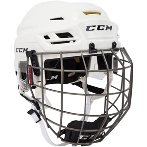 CCM Casco per hockey Tacks 310 Combo SR Bianco M