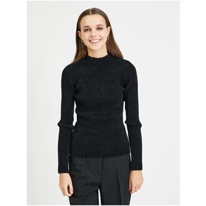 Black Women's Ribbed Sweater Guess Rita - Women