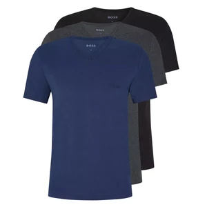 Hugo Boss 3 PACK - pánské triko BOSS Regular Fit 50475285-497 M