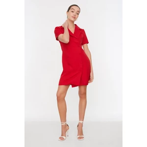 Trendyol Red Jacket Dress