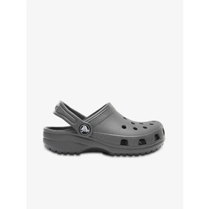 Crocs Pantofle dětské Šedá