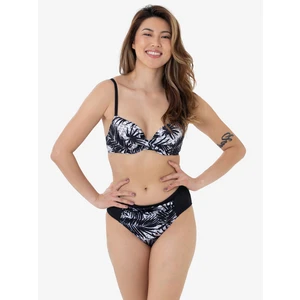 White-black Women's patterned swimsuit bottom DORINA Bako - Women