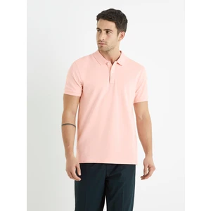 Celio Cotton Piké Polo T-Shirt Teone - Men