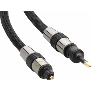 Eagle Cable Deluxe II Optical 5 m Fekete