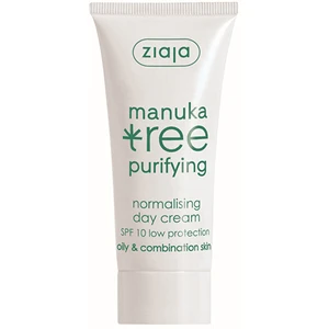 Ziaja Denný krém SPF 10 normalizujúci Manuka Tree Purifying