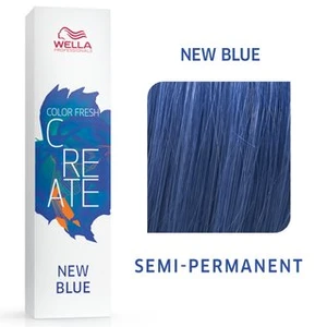 Wella Professionals Color Fresh Create Semi-Permanent Color profesionálna semi-permanentná farba na vlasy New Blue 60 ml